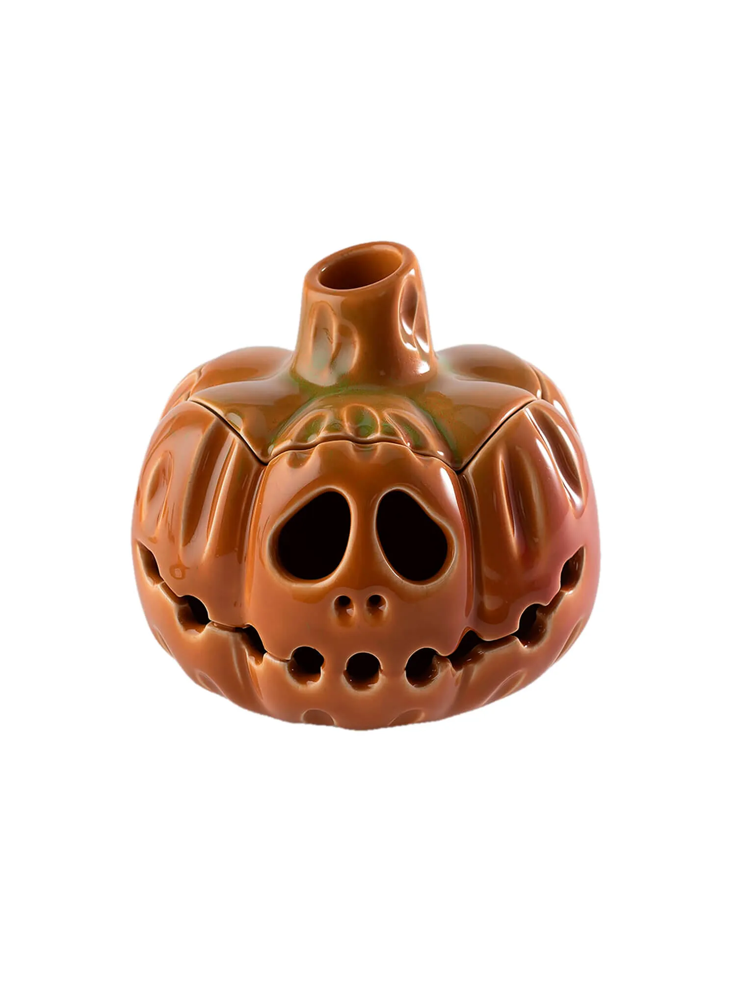 Тыква - подсвечник "Pumpkin JOKER", декор на Хэллоуин, 12 см Тыква - подсвечник "Pumpkin JOKER", декор на Хэллоуин, 12 см