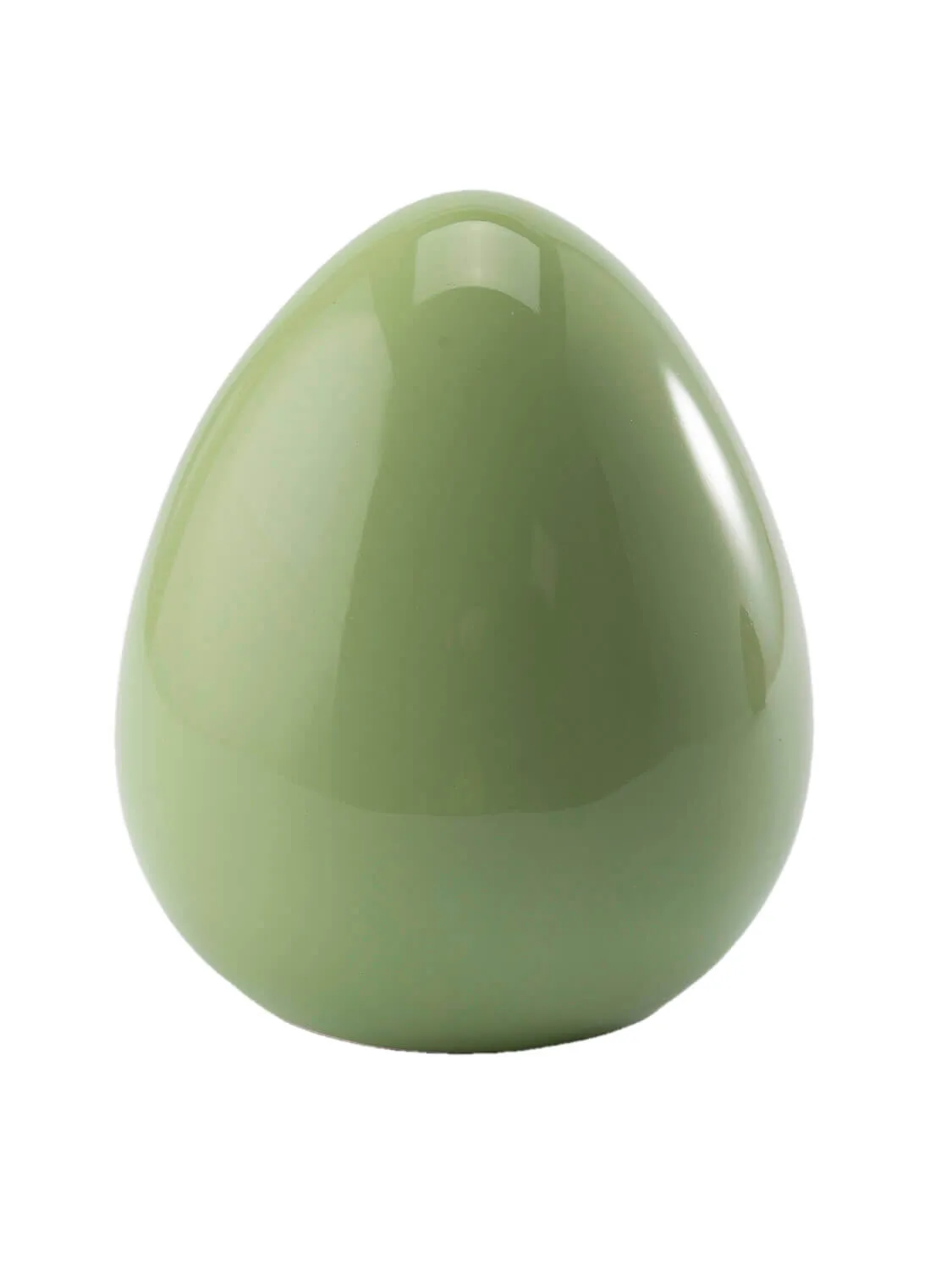 Яйцо пасхальное "Egg Small", мятное, высота 13 см