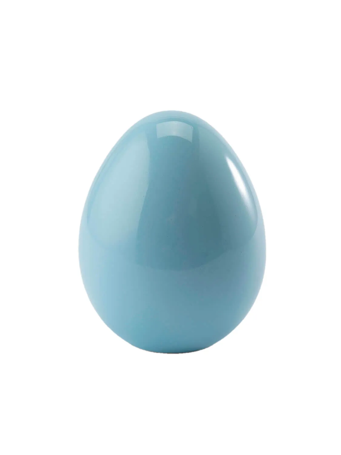 Яйцо пасхальное "Egg Small", голубое, высота 10 см