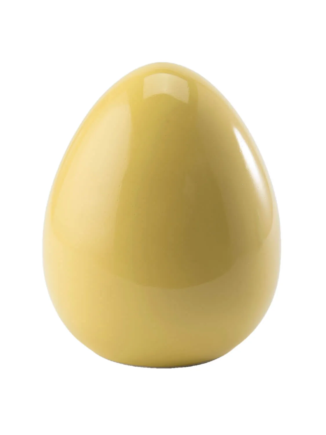 Яйцо пасхальное "Egg Small", светло-желтое, высота 13 см