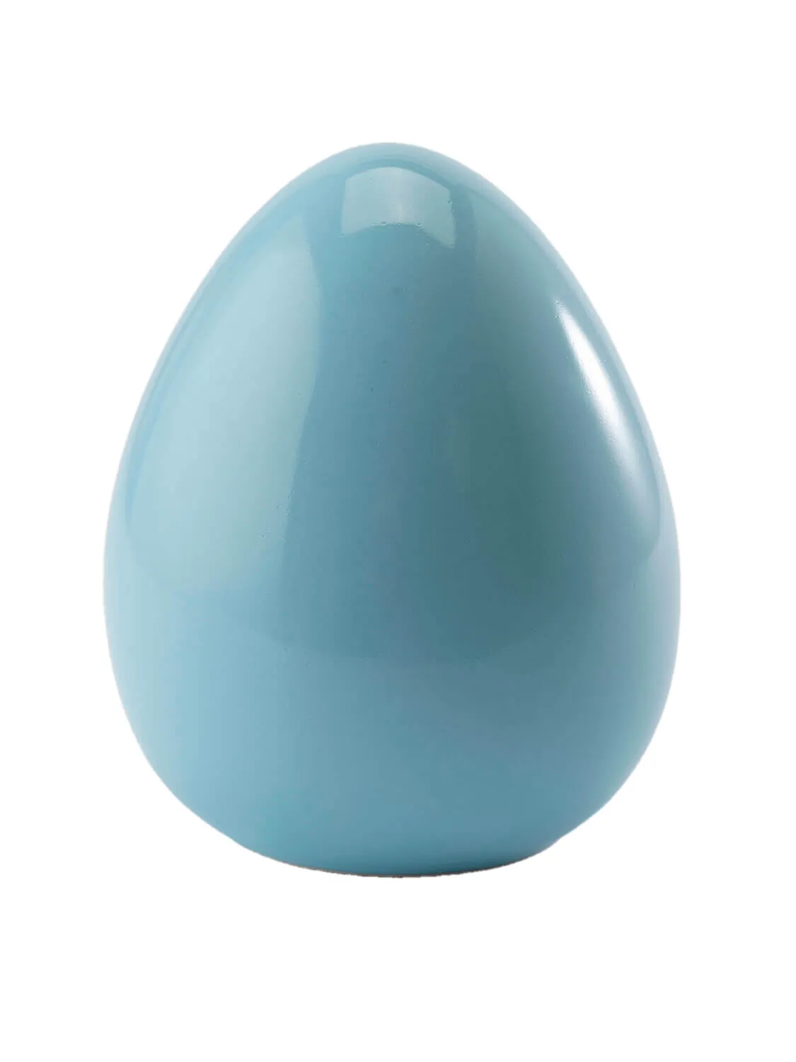 Яйцо пасхальное "Egg Small", голубое, высота 13 см