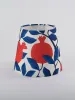 Абажур для настольной лампы и светильника, принт "Garnet Blue", конус, 17 см Абажур для настольной лампы и светильника, принт "Garnet Blue", конус, 17 см