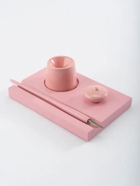 Комплект для чистописания Hill & Mill розовый (одинарный) Комплект для чистописания Hill & Mill розовый (одинарный)
