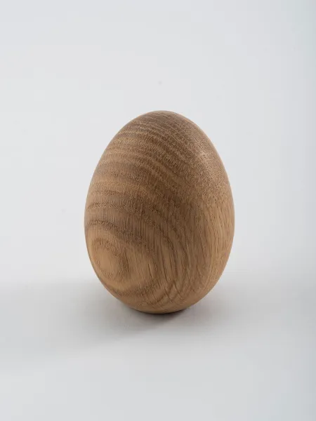 Яйцо пасхальное "Egg Small", дуб, высота 7 см