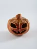 Тыква - подсвечник "Pumpkin sly", декор на Хэллоуин, 12 см