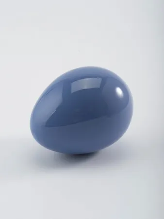 Яйцо пасхальное "Egg Small", васильковое, высота 10 см №3