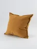 Наволочка из микровелюра "Casanova Mustard", 45х45