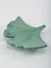 Сервировочная тарелка "Gingko" (Зелёная)