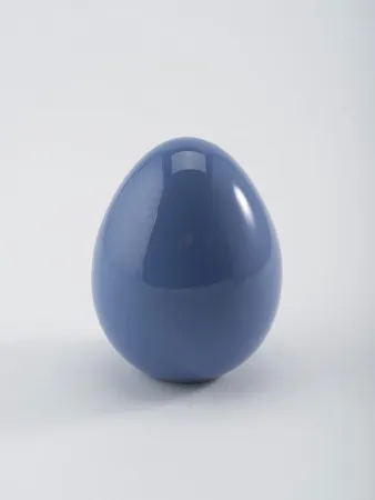 Яйцо пасхальное "Egg Small", васильковое, высота 10 см №2