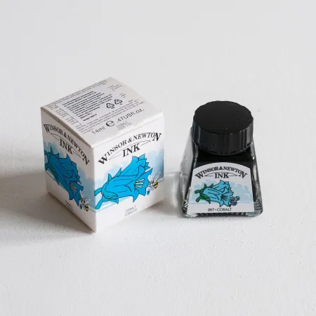 Тушь Winsor&Newton, 14 мл, синий №2 Тушь Winsor&Newton, 14 мл, синий №2