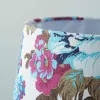 Абажур для настольной лампы и светильника, "Цветущий пион", конус 25 см Абажур для настольной лампы и светильника, "Цветущий пион", конус 25 см